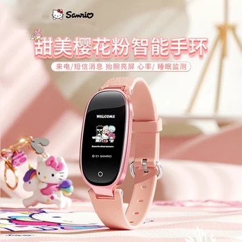 Sanrio Laikrodis Elektroninis Žiūrėti Hello Kitty Smart Watch Band Smartwatch Sveikata ir Grožis 