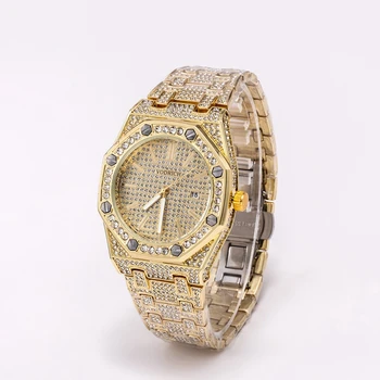 2021 Klasikinis Žiūrėti Aukščiausios Prabangos Vodrich Prekės Aukso Laikrodis Nėra atsparus Vandeniui Kvarcinis laikrodis Vyrams Prabangos Dizaineris Diamond
