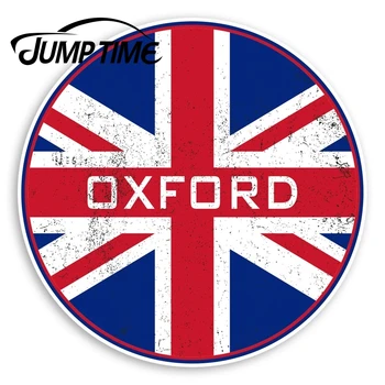 Peršokti Laiko Oksfordo Anglija Vinilo Lipdukai - UK Vėliava Uni Lipdukas LuggageWaterproof Automobilio Lipdukas Kamieno Automobilių Reikmenys