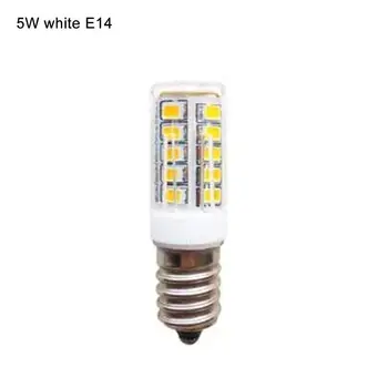5W E14 LED Šaldytuvo Lemputė Range Hood Lemputė Kabineto Lempos Krištolo Sietynas, Lemputės