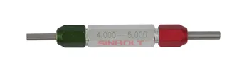 Sinbolt pin indikatorius /Įjungti Gabaritai, Nustatyti,4.000 mm--4.990 mm,100vnt+Pin Gabaritas Rankena,greitas pristatymas!