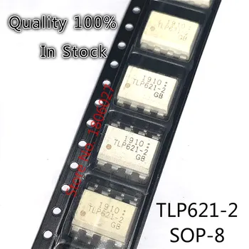 Siųsti nemokamai 5VNT TLP621-2GB TLP621-2 SOP-8 Optocoupler Izoliatorius