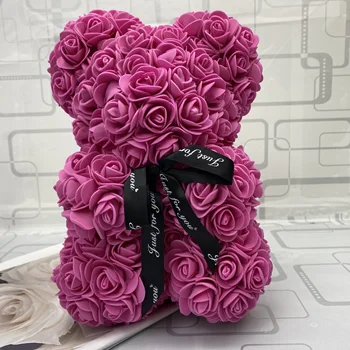 Mados 25cm Kietas Romantiškas Mielas Rose Turėti Gėlės, Vestuvių Dekoravimas Šaliai Valentino Dienos Dovanos Draugei