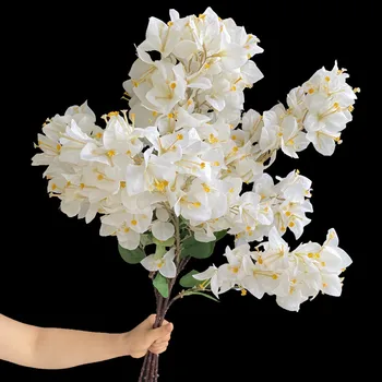 5vnt Šilko Bugenvilija Glabra Kyla Dirbtinis Dirbtiniais Bugenvilija Speetabilis Gėlių, Medžių Šakas Vestuvių Centerpieces