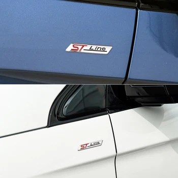 ST LINE Logo Emblema Pertvarkyti Lipdukas Ženklelis Decal Ford Focus F-150 X Vignale 