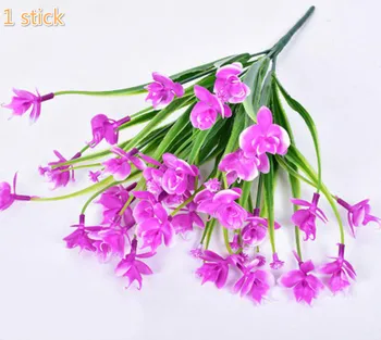 Dirbtinės Gėlės, Lauko UV Atsparūs Krūmai, Augalai, skirti Kabinti Sodinamoji Namų Vestuvių Veranda Langų Dekoro
