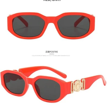 2021 moterų akiniai nuo saulės mados Naujų stačiakampio formos akinius UV400 Prabanga saulės skydelis brand didmeninės