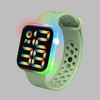 Vyriški Rankiniai Laikrodžiai LED Skaitmeninio Laikrodžio Vyrų-Moterų Sporto Kariuomenės Karinių Silikono Žiūrėti Elektroninis Laikrodis Hodinky Reloj Hombre