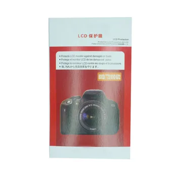 2piece Minkštas vaizdo Kameros ekrano apsauginės plėvelės Canon 5D2 5D3 600D 60D 6D 700D 750D 70D 1200D 1300D 1500D 200D 100D M3 M5-M10