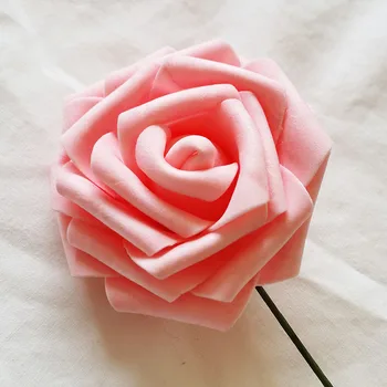 10 vnt./daug išaugo 8 cm skersmens Dirbtinės Gėlės, Vestuvių dekoravimas gėlėmis PE Putų Namų Dekoro Rose