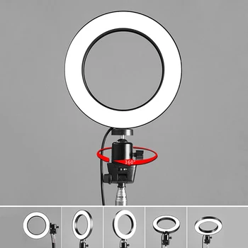 LED Šviesos Žiedas Foto Studija Kamera, Šviesos, Fotografijos Pritemdomi Vaizdo šviesos 