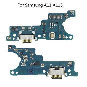 Samsung Galaxy A11 A115 M11 Įkrovimo Lizdas Jungtis, Flex Kabelis Juostelės Atsargines Dalis