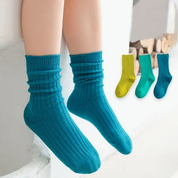 2021 Naujų pavasario ir vasaros vaikų kojinės atsitiktinis berniukų ir mergaičių kojinės