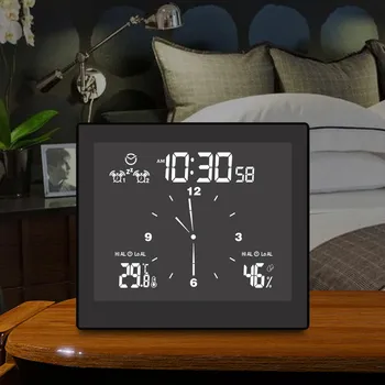 Skaitmeninis Vonios kambarys Laikrodžiai Paprastas LCD Elektroninių Žadintuvas Vandeniui Dušo Laikrodžiai Temperatūra Laikrodžiai Kabinti Laikmatis