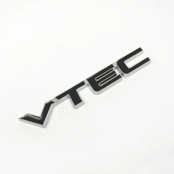 Automobilio stilius metalo VTEC logotipą, Automobilių Lipdukas Galiniai Kamieno Emblema uodega Ženklelis Honda Civic Sutarimu Odyssey Spirior CRV VISUREIGIS priedai