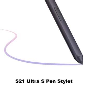 Originalus S Pen Stylet Samsung Galaxy S21 Ultra Stylus Pen Saugojimo Turėtojas Švelnus Skystas Silicio TPU Case for S21 Ultra 5G