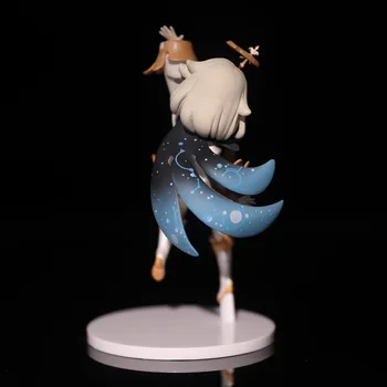 14cm Genshin Poveikio Paimon Veiksmų Skaičius, Klee Ver Mergina Pav Mondstadt Didinga PVC Anime Modelis Statulėlės Kolekcijos Lėlės Žaislas