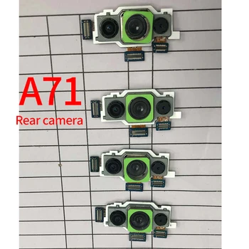 Priekyje Atsukta Kamera Samsung A51 A515 A515F A71 A715 A715F Atgal Galiniai Didelis Pagrindinė Kamera Modulis Flex Kabelis Atsuktą