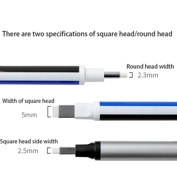 1Pcs Tombow MONO Ultra-fine Pen, Tipas Mechaninė Push-tipo Trintukas su Mažiau Baudos Skaldos Aikštėje Galvos Apvalios Galvos