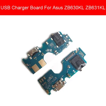 Kroviklis USB Valdybos Asus ZenFone Max Pro M2 ZB631KL ZB630KL Įkrovimas USB Lizdas Valdybos Asus ZenFone Max M2 ZB633KL FLex Kabelis