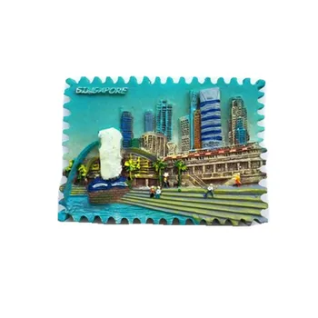 Singapūras dekoracijos, Šaldytuvas Magnetai Turizmo Suvenyrų Šaldytuvas Magnetinis Lipdukas Surinkimo Rankdarbių Dovana