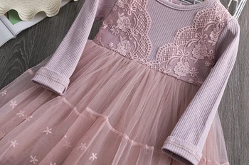 Princess Peach Šalis Mergaičių Dress Kostiumai Vaikams Gimtadienio Ceremonija Elegantiškas, Tiulis Audiniai Suknelė Mergaitėms 3 ir 8 Metų amžiaus