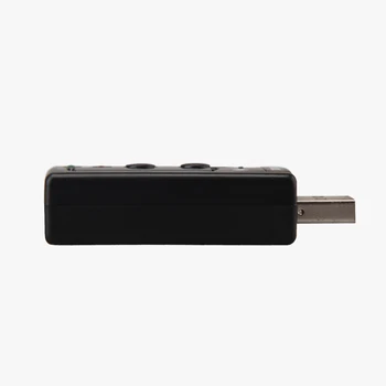 USB Virtualaus Garso Adapteris Išorės 7.1 Buspowered Garso plokštė Kanalo CH Virtualus Audio 