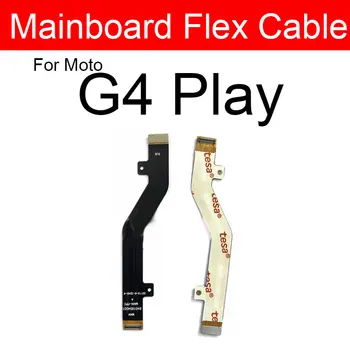 LCD Plokštė Mainboard Flex Kabelis Motorola Moto G4 G5 G6 G7 G8 G9 Galia Žaisti Plus Pagrindinė plokštė Flex Kabelis atsarginės Dalys