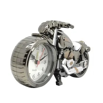 Motociklo Žadintuvas Formos Kūrybos Šviesą Dovanos, Prabangūs Baldai Boutique Namų Dekoravimo Žadintuvas Часы Reloj Despertador